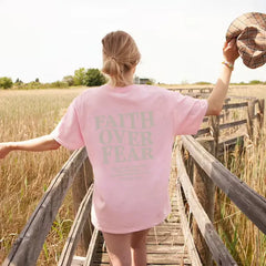 Faith Over Fear Loose T-Shirt