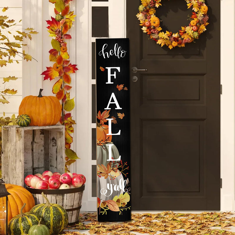 Hello Fall Porch Sign 47.2