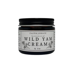 Faith and Grace Organics Organic Enriched Wild Yam Cream All Natural Made in the USA